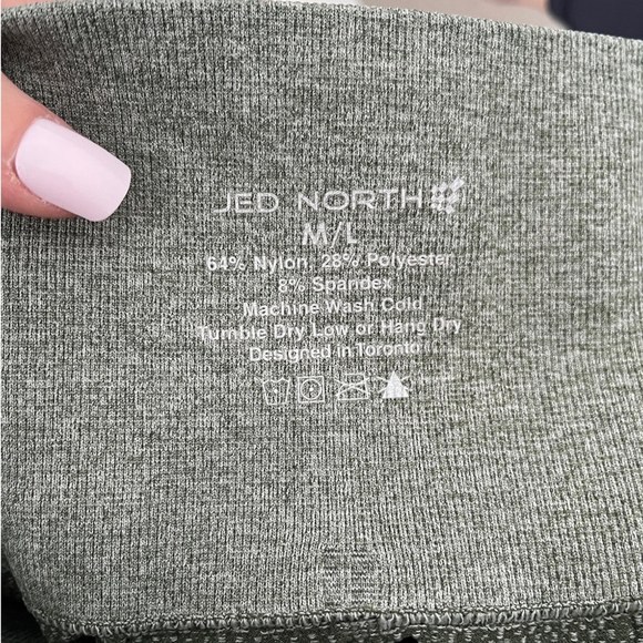 Jed North Contour Workout Athletic High Waist Stretch Legging Sz M/L - Picture 7 of 8